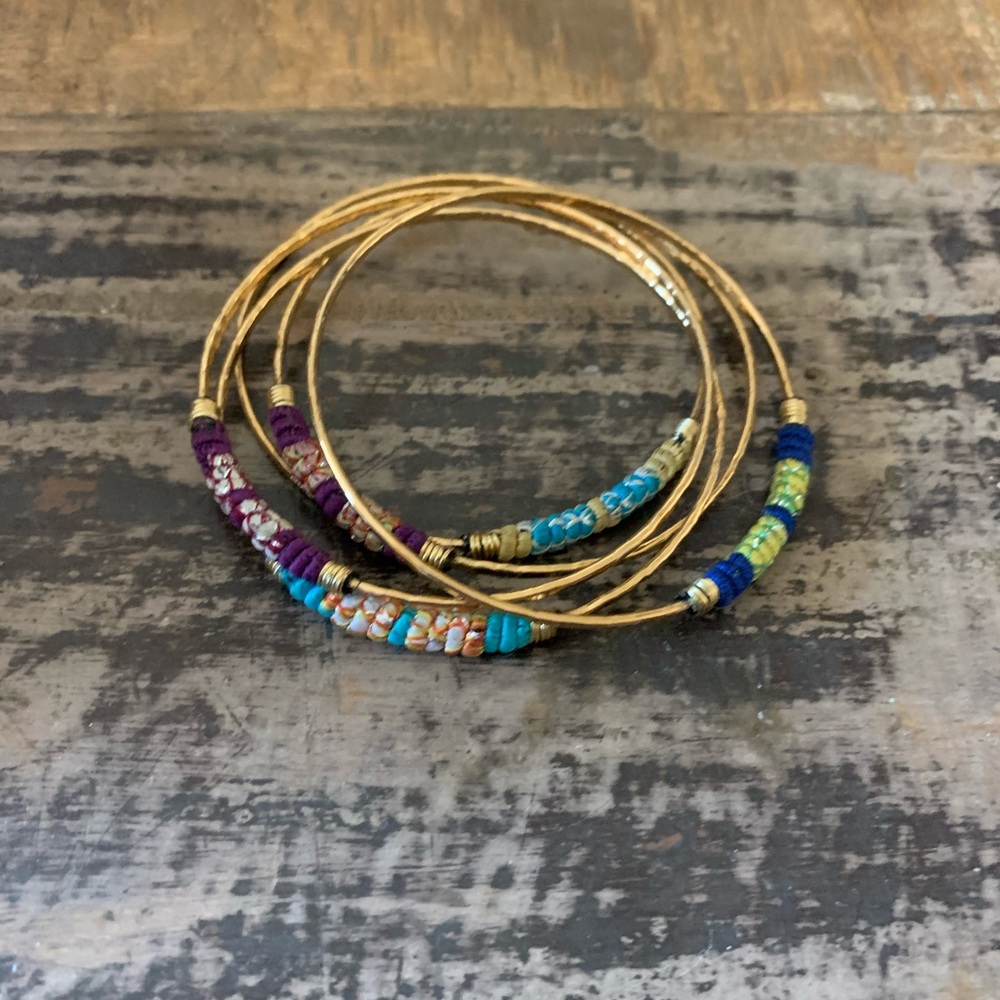 Mercedes Salazar bangles set of 5
